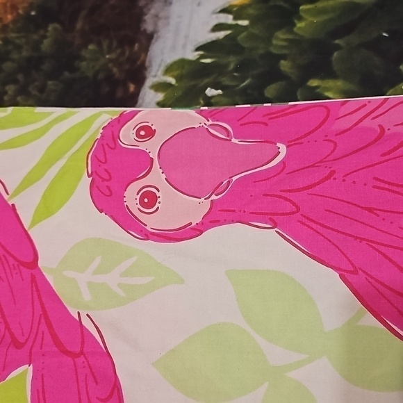 Lilly Pulitzer Parrot‎ Crop Floral Pants Size 8 - Picture 4 of 8